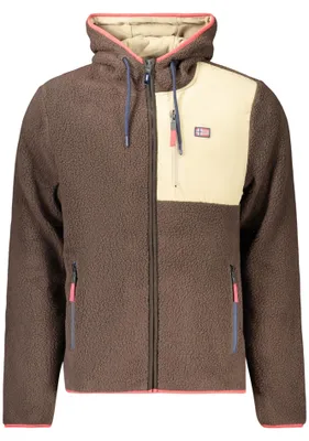 Produktbild von Norwegen 1963 Herren-Sweatshirt, Brauner Reissverschluss