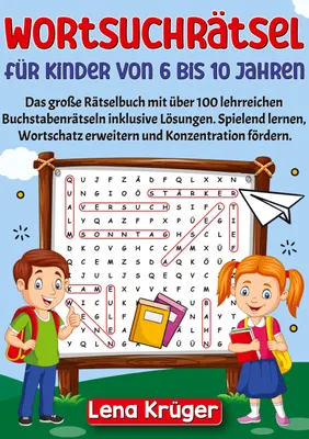 Produktbild von Wortsuchrätsel für Kinder von 6 bis 10 Jahren