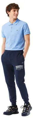 Zdjęcie produktu dla Męskie spodnie dresowe Lacoste, spodnie treningowe, sportowe, granatowe, rozmiar XS