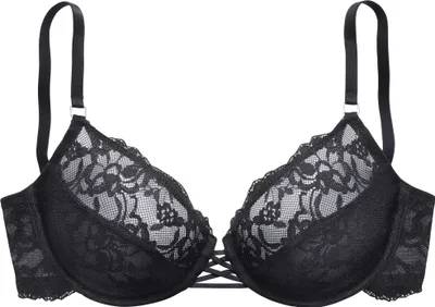 Produktbild von LASCANA Bügel-BH schwarz Größe 85 Cup F