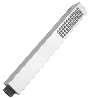 Produktbild von PaulGurkes eckige Handbrause Duschkopf Stabhandbrause Chrom