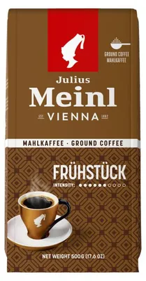 Immagine prodotto di Julius Meinl 99113 Julius Meinl Vienna Caffè da colazione, macinato, chicchi di Arabica e Robusta 500,0 g