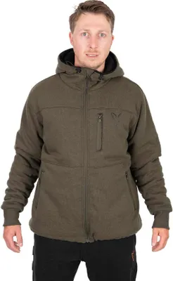 Produktbild von Fox Fishing Hoodie Collection Sherpa Hoody Green/Black M