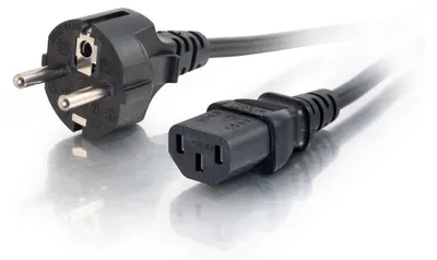 Image de C2G 5m Power Cable, 5 m, CEE7/7, C13 bundled