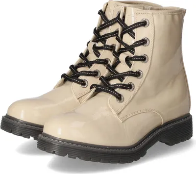 Produktbild von Piece of Mind Schnürstiefeletten Damen Synthetik Beige Größe: 36