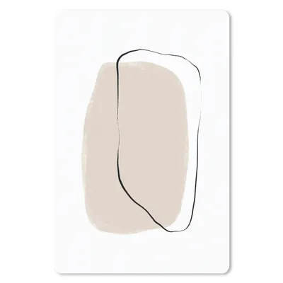 Produktbild von MuchoWow® Mauspad Mousepad Minimalismus - Gestaltung - Pastell 18x27 cm - Mousepads - Maus Mat - Pad - Mausunterlage