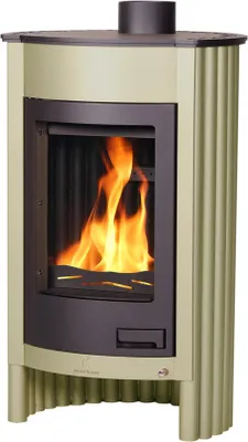 Image de HS FLAMINGO poêle MASTERFLAMME Medie I - olive