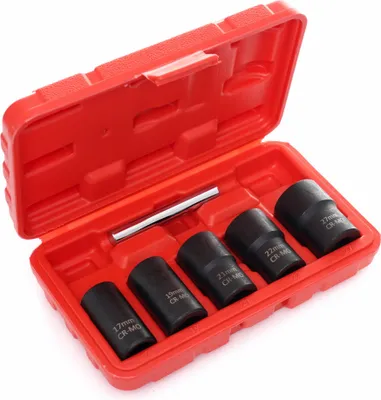 Produktbild von Kraft&Dele KD11791 Steckschlüsselsatz für 1/2" Vollschrauben 6tlg