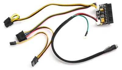 Image de Carte de module d'alimentation à commutation avec entrée 24 broches 12 V CC et puissance de sortie de 150 W pour PC MINI/ITX et terminaux de point de(TPV)