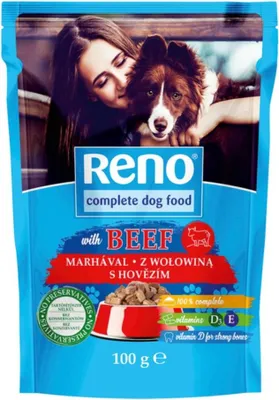Immagine prodotto di Reno Bocconcini per cani al manzo 100 g