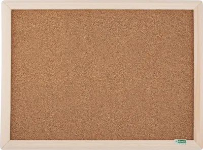 Produktbild von Kork-Pinnwand mit Holzrahmen - vielseitig - 1 Stück - 30 x 40 cm oder 40 x 30 cm