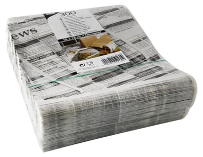 Produktbild von Hamburger-Tuete Newsprint 300