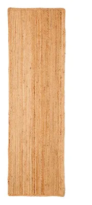 Obrázek produktu pro MY-RUG Koberec Nitin, ze 100% juty, 400 x 80 cm, ručně tkaný, přírodní materiál, boho styl, oboustranný