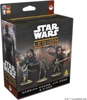 Immagine prodotto di Star Wars Legion: Cassian Andor, Jyn Erso e K-2SO Espansione