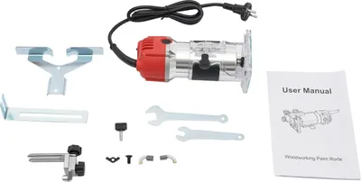 Image de Fraiseuse à bois, moteur 800 W, profondeur réglable, prise UE