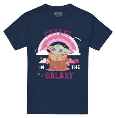 Produktbild von Star Wars - "Cutest In The Galaxy" T-Shirt für Herren/Damen Uni TV34866 (XL) (Marine)