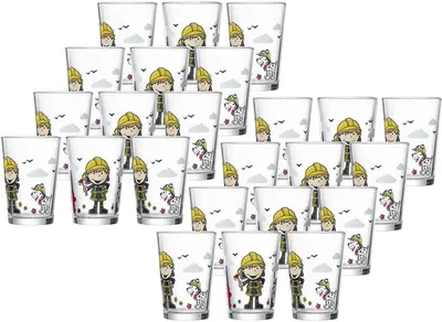 Produktbild von Ritzenhoff & Breker FEUERWEHRMANN BERNIE Kinderbecher Set 24-teilig