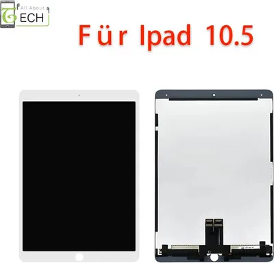 Produktbild von LCD Display für iPad Pro 10.5 2017 A1701 A1709 Bildschirm Touchscreen Weiß