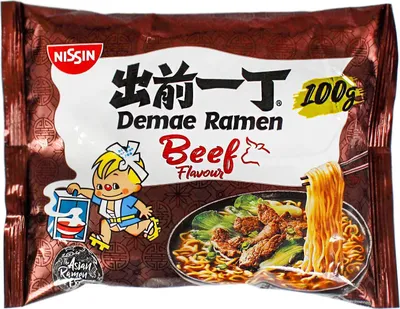 Immagine prodotto di Nissin Instant Noodles Manzo confezione da 30 (30 x 100 g) Piatto asiatico di noodle al manzo