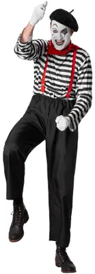 Produktbild von dressforfun® Herrenkostüm Klassischer Pantomime