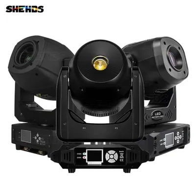 Zdjęcie produktu dla Profesjonalna reflektorowa głowica LED do zastosowań DJ-skich i scenicznych, o mocy 230W, z obrotem panoramicznym 540° i wyposażona w 7 kolorowych diod