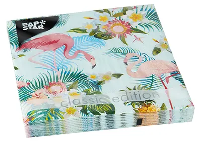 Obrázek produktu pro Papstar Servietten Exotic Flamingos
