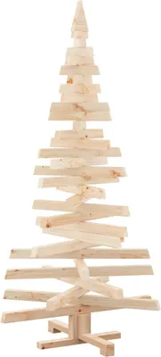 Produktbild von vidaXL Weihnachtsbäume KOTKA 150 cm Massivholz Kiefer Natur