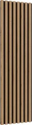 Immagine prodotto di Pannello a parete CELINE a lamelle Pannello acustico versione (lunga) rovere wotan / nero opaco
