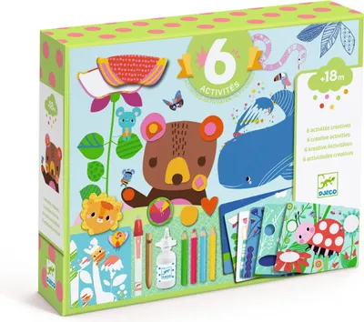 Produktbild von Kreativspiel 6 Aktivitäten, Djeco