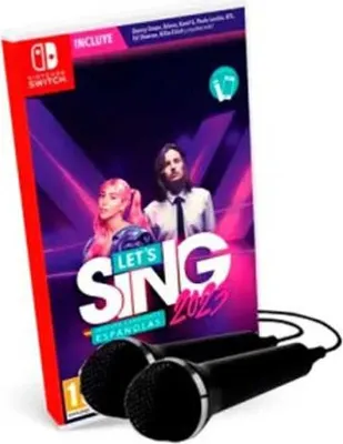 Produktbild von Nintendo Games Switch Let´s Sing 2023+ Mics Silber PAL Silber PAL