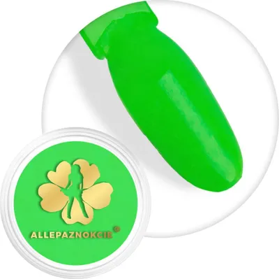 Obrázek produktu pro Smoke Nails Smoke Effect Nail Powder Allepaznokcie Neon Green No. 02