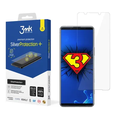 Produktbild von 3mk Display Antimikrobielle Schutzfolie SilverProtection+ für Sony Xperia 5 II 5G 0,21mm Self-Heal