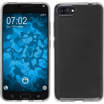 Produktbild von PhoneNatic Case kompatibel mit Asus Zenfone 4 ZE554KL - Crystal Clear Silikon Hülle transparent Cover