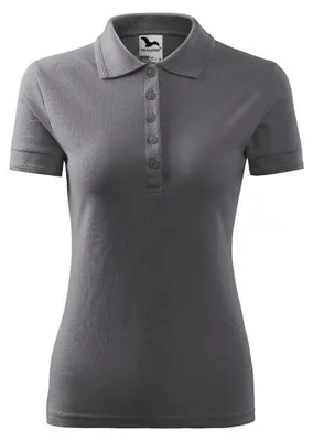 Produktbild von Malfini - Poloshirt für Damen, Piqué PP10033 (M) (Stahlgrau)