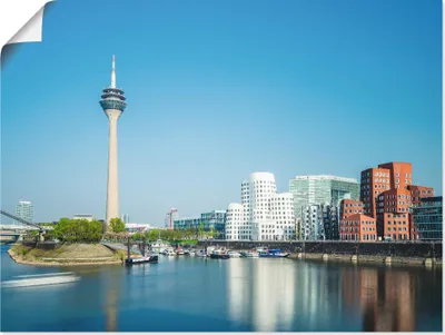 Produktbild von ARTland Poster Düsseldorf Medienhafen 2 Größe: 60x45 cm