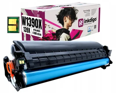Produktbild von Inkdigo Toner W1390X für HP LaserJet Pro 3001dn, 3001dw, 3002dn, 3002dw – Schwarz, 4000 Seiten,
