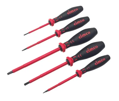 Produktbild von Cimco VDE-Schraubendreher-Satz 117700 5-tlg. Schlitz