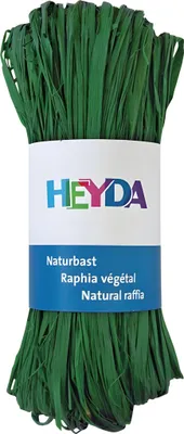 Produktbild von Heyda 204887797 Naturbast 50g blattgrün