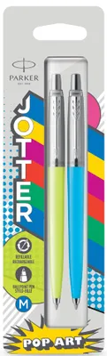 Produktbild von PARKER Druckkugelschreiber JOTTER POP ART 2er Pack