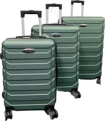 Produktbild von Nicomar Koffer - Trolley Set 3-tlg 613-401832 dunkelgrün