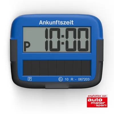 Produktbild von Needit Park Micro Solar elektronische Parkscheibe KBA zugelassen Blau