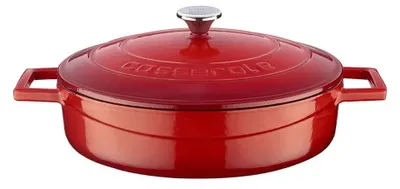 Obrázek produktu pro Lávová pekáče – 24 cm – 2,47 litru – litina – červená