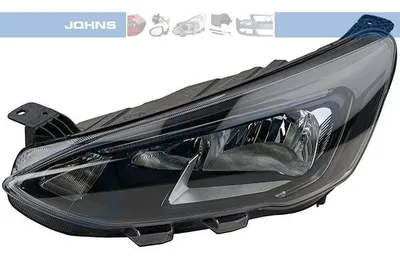 Zdjęcie produktu dla Johns, reflektor halogenowy lewy pasuje do Ford Focus 01/18- z LWR TFL LED czarny