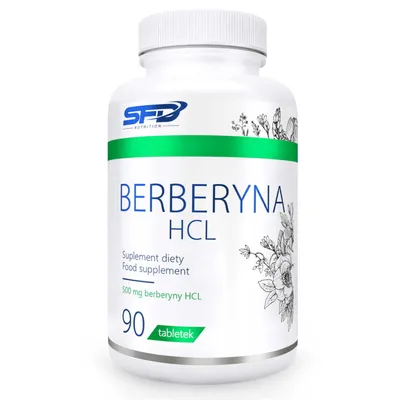 Zdjęcie produktu dla SFD Berberyna HCl, 90 tabletek