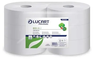 Obrázok produktu pre Toaletný papier, 2-vrstvový, maxi, priemer: 28 cm, LUCART "Eco 28 J", biely