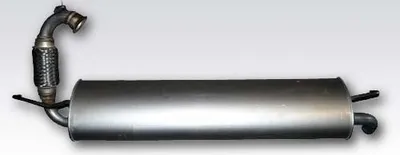 Produktbild von VEGAZ RS-610 Endschalldämpfer für RENAULT Twingo III Schrägheck (BCM) Auspuff