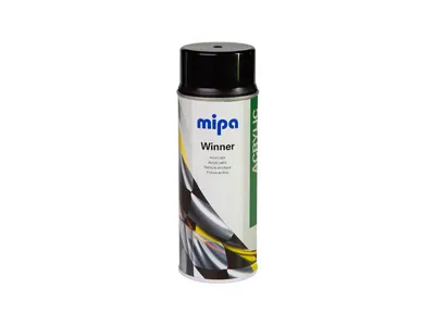 Produktbild von Mipa Autolack Gewinner Acryllack Schwarz Glanz 400 ml