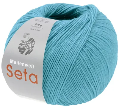 Produktbild von Lana Grossa - Meilenweit 100g Seta 0055 himmelblau