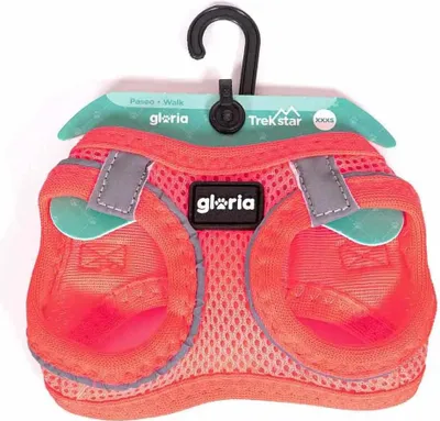 Zdjęcie produktu dla Szelki dla psa glory 32,8-35,4 cm 45-47 cm różowe m