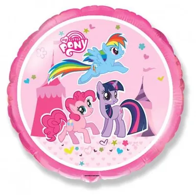 Produktbild von My little Pony Folienballon rosa